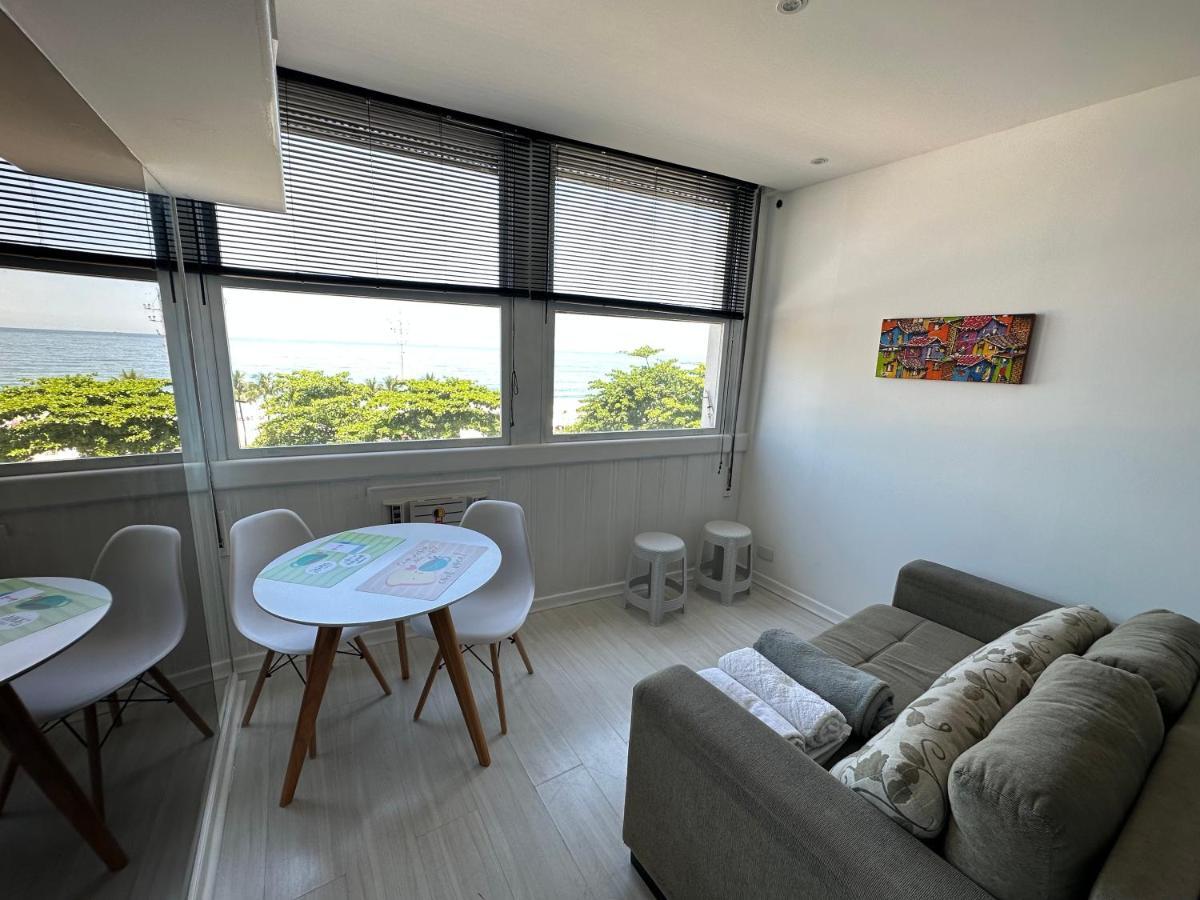 Rio Flat 2 Copacabana Beach ริโอเดจาเนโร ภายนอก รูปภาพ